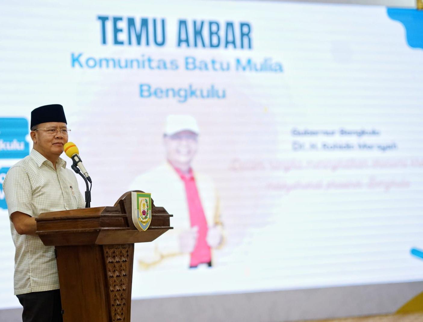 Gubernur Rohidin: Batu Mulia Bengkulu Cerminan Kekayaan Alam dan Budaya