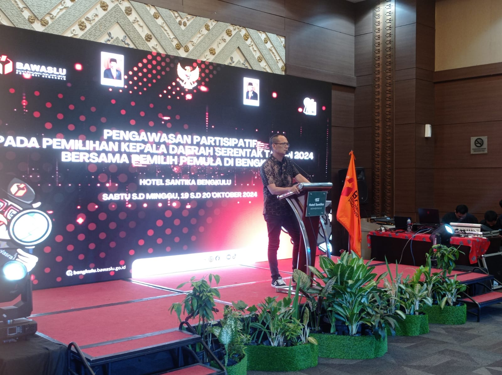 Bawaslu Provinsi Bengkulu Gelar Sosialisasi Pengawasan Partisipatif Pada Pilkada Serentak 2024 Bersama Pemilih Pemula