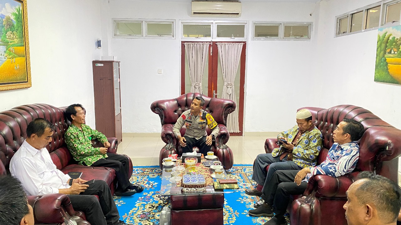 Kapolres Rejang Lebong Rapat Koordinasi dengan Rektor UPP Curup Terkait Ketahanan Pangan
