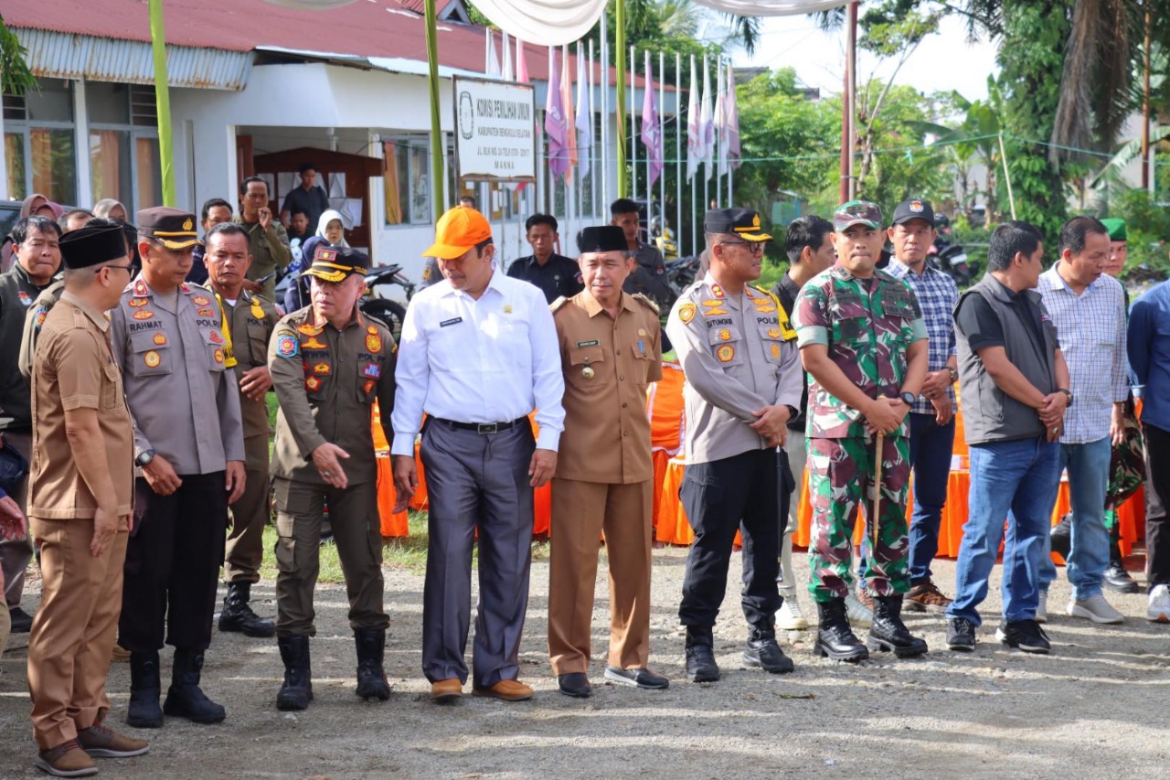 Polres Bengkulu Selatan dan Kodim 0408 BSK Amankan Distribusi Logistik Pilkada 2024