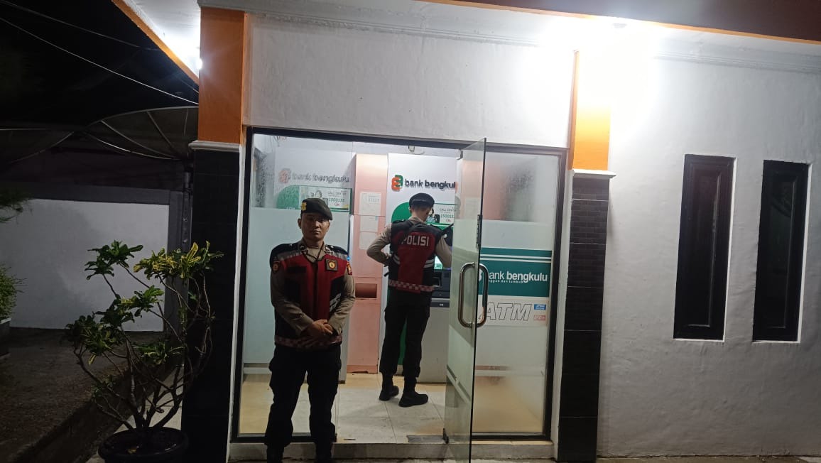 Tingkatkan Pengamanan, Sat Samapta Polres Kaur Patroli Pengecekan Objek Vital 