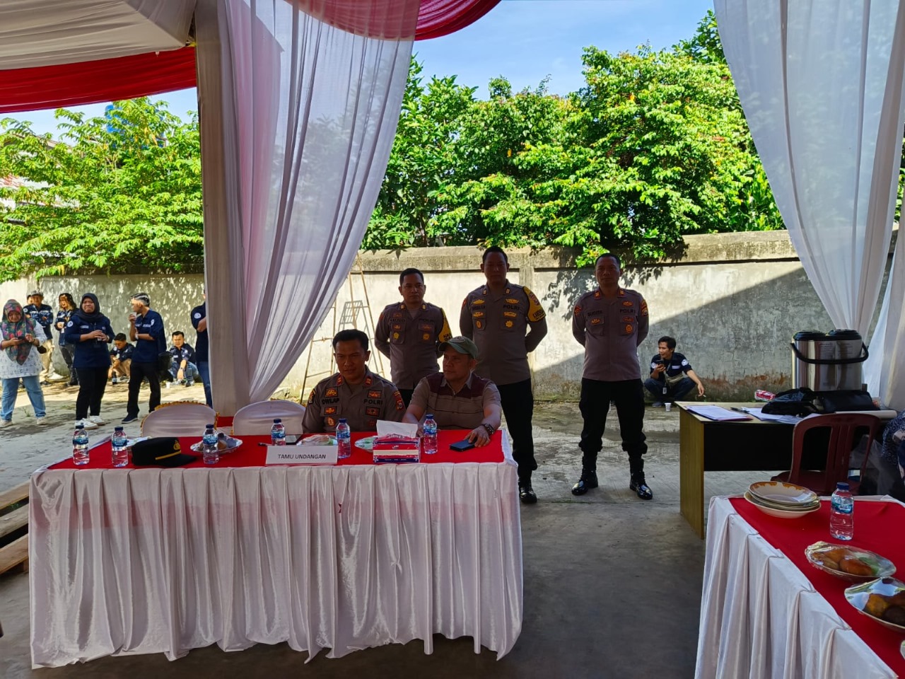 Karendalops Ops Mantap Praja Nala 2024 Polres Kepahiang Cek Pelaksanaan Rapat Pleno Tingkat Kecamatan di Kecamatan Kepahiang