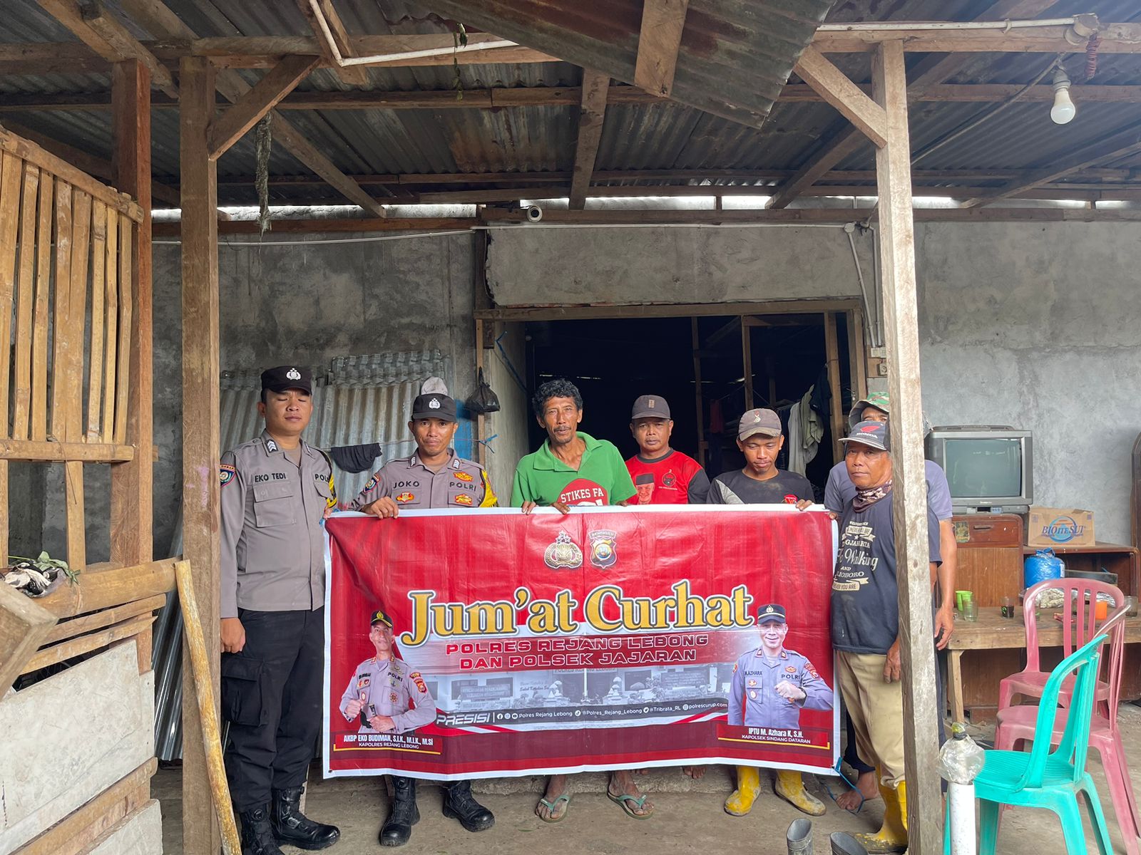 Polsek Sindang Dataran Gelar Jumat Curhat untuk Meningkatkan Keamanan dan Kenyamanan Warga