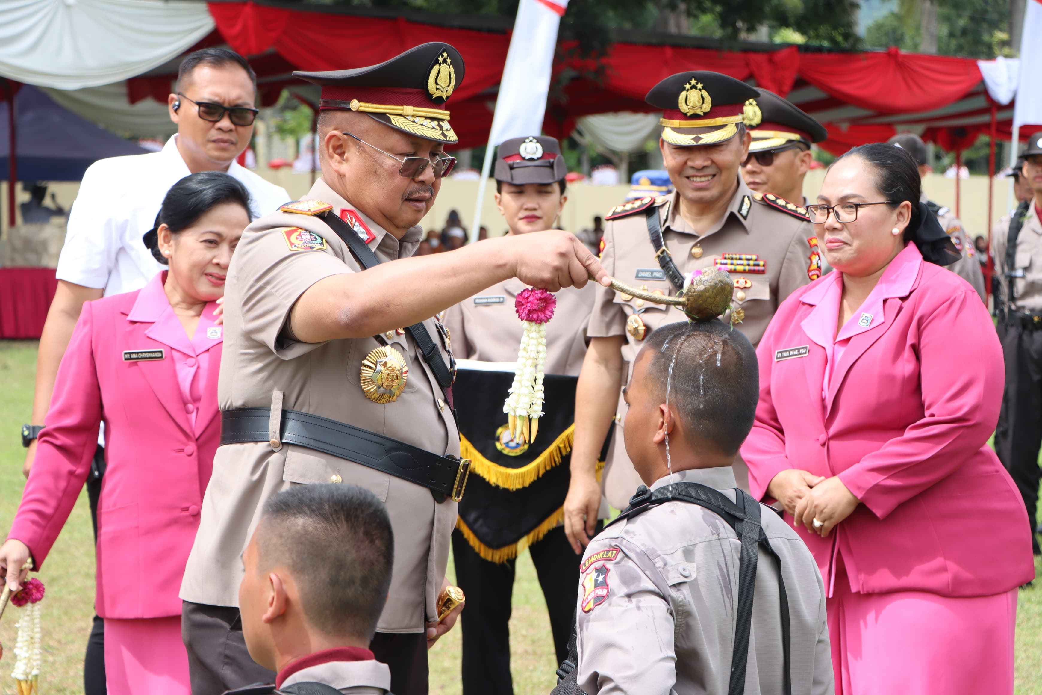 Kalemdiklat Polri  Buka Dik Bakomsus Polri Di Pusdik Binmas