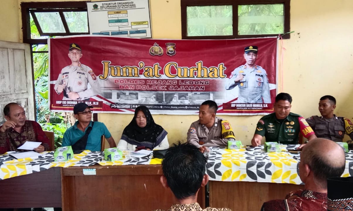 Jumat Curhat Polsek Kota Padang Meningkatkan Keamanan dan Kepedulian Bersama Warga