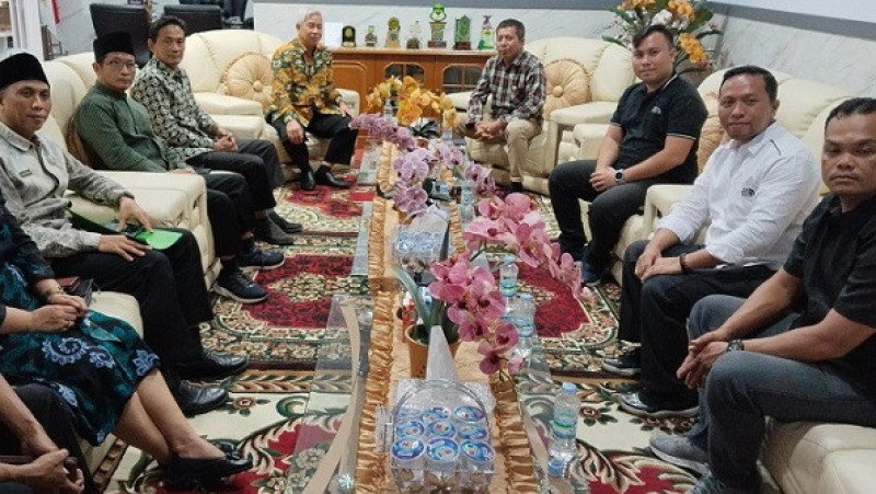 Terima Kasatgaswil Bengkulu Densus 88 AT Polri, Kakanwil : Kami Siap Berkolaborasi, Cegah Paham Radikalisme