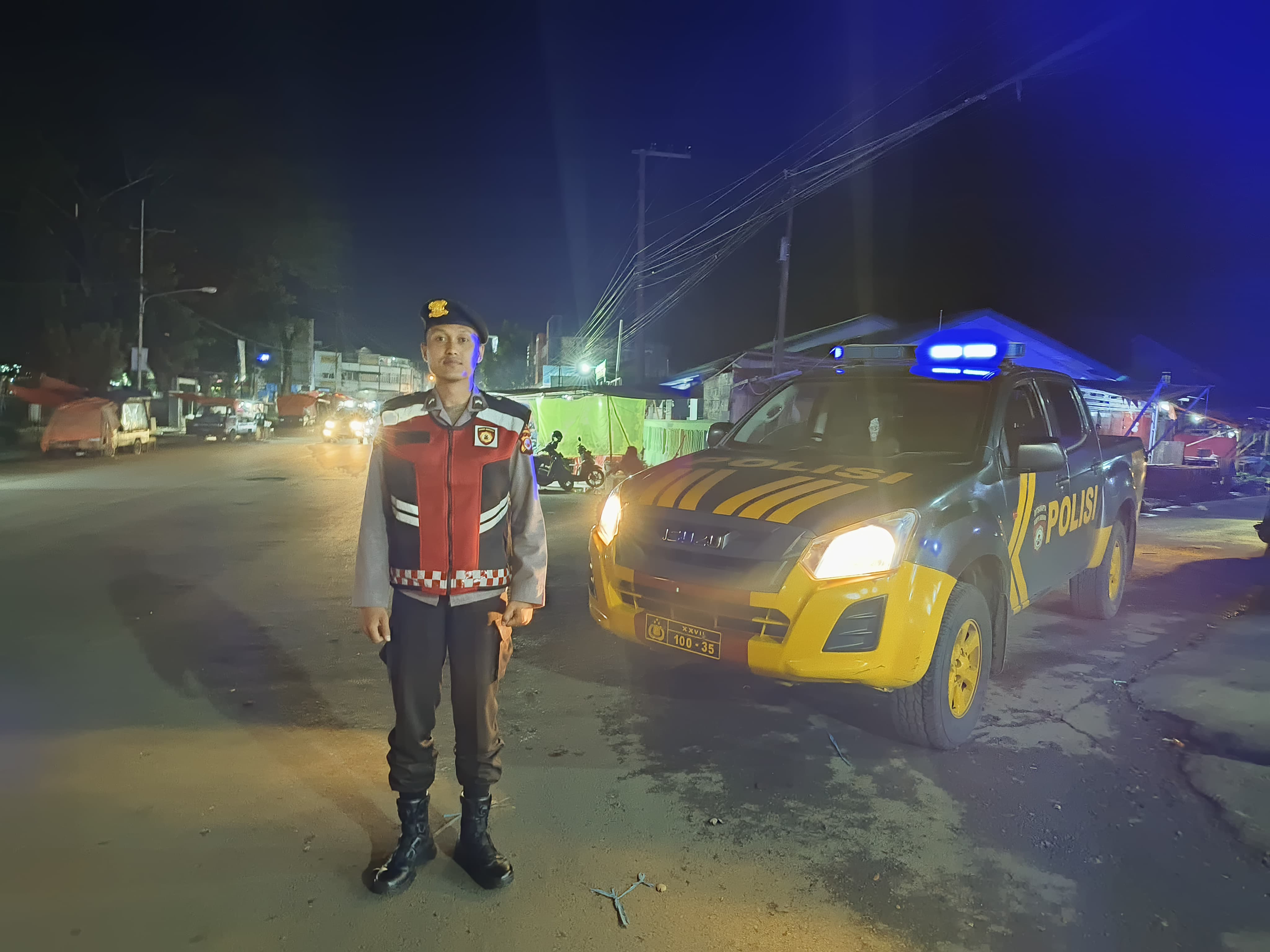 Cegah tindak kejahatan, Polres Kepahiang tingkatkan patroli malam hari