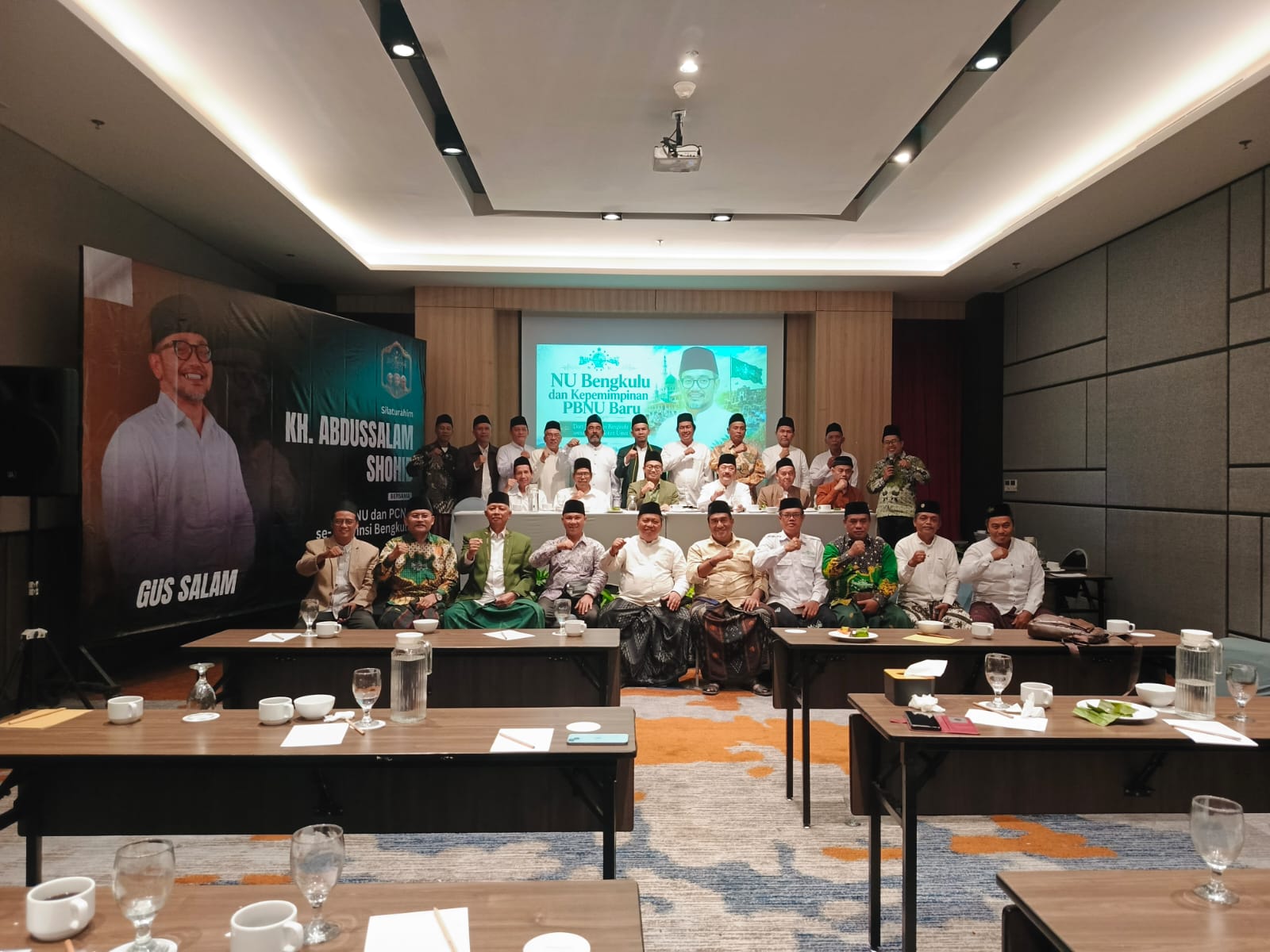 Gus Salam Sambangi Bengkulu, Pengurus NU Se-Provinsi Antusias Ikuti Dialog