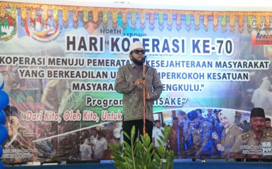 Peringatan Hari Koperasi ke 70 di Auditorium, Bencoolen Mall, Selasa (1/8/2017)