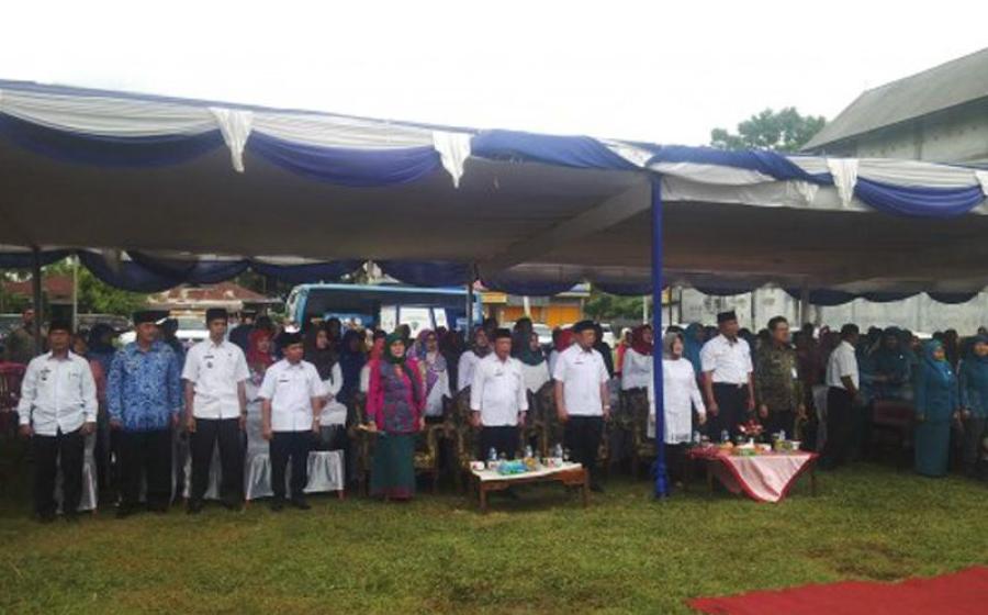 Pemerintah Kota Bengkulu memperingati Hari Keluarga Nasional (Harganas) XXIV Tingkat pada Rabu (6/9/2017)