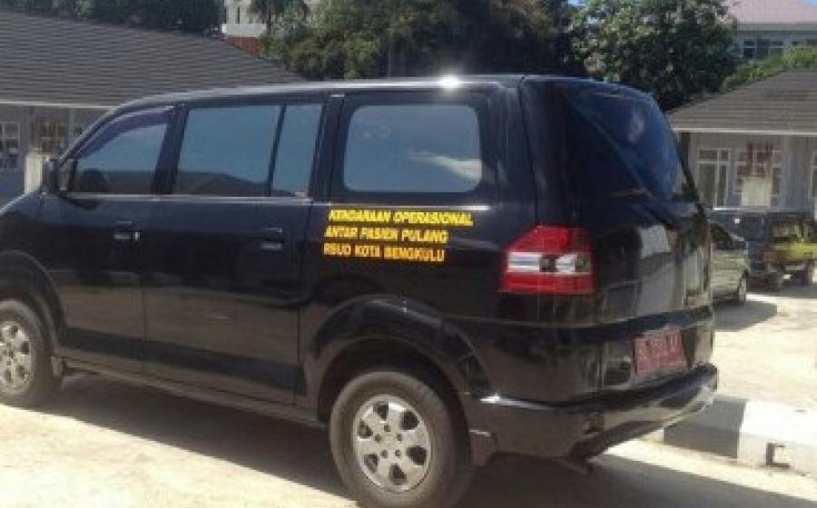 oprasional kendaran RSUD Kota bengkulu