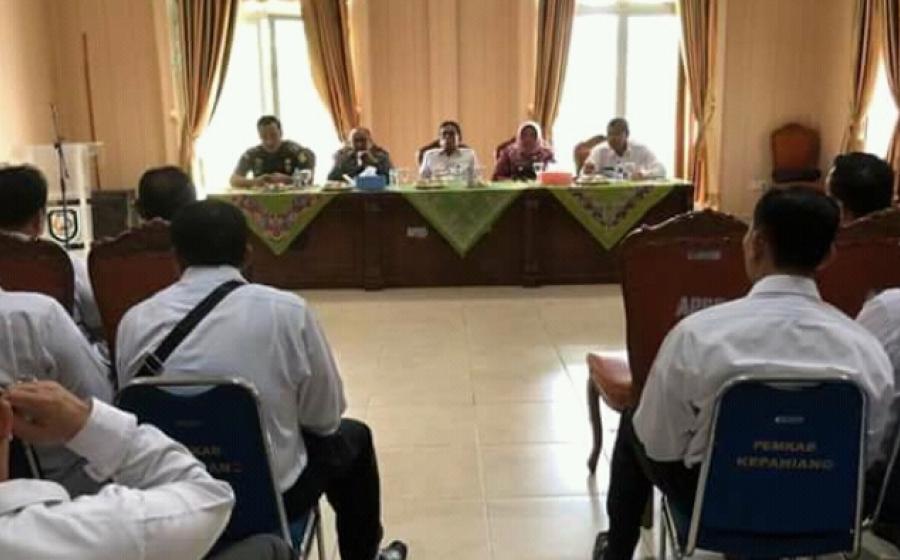 evaluasi pemkab -kejari terhadap proyek di kepahiang