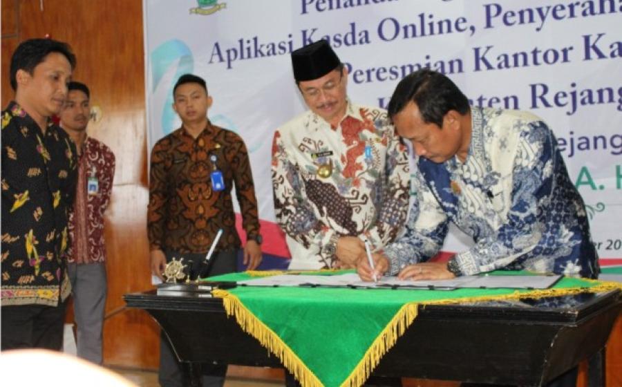 Mou Bank Bengkulu dan Pemda rejang Lebong