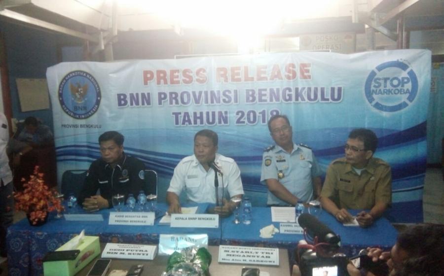 sindikat narkoba internasional tertangkap di bengkulu