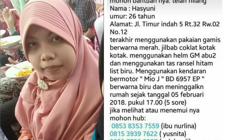 info orang hilang