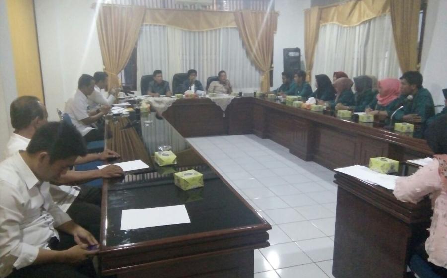 DPRD Bengkulu Utara Bersama Mahasiwa Universitas Ratu Samban
