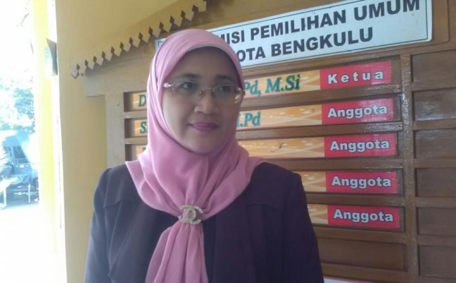 Sri Hartati, Komisioner KPU Kota Bengkulu