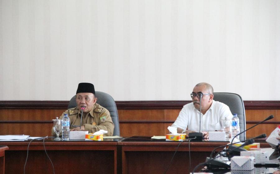 sekda provinsi bengkulu bersama Ditjen Otda Kemendagri Ri 