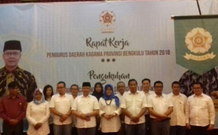 pengukuhan pengurus KAGAMA Se-Provinsi Bengkulu