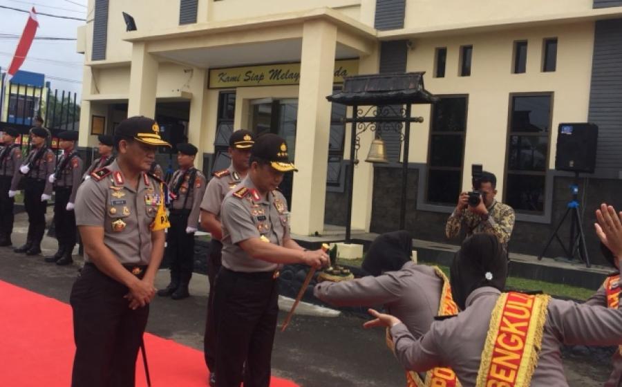 Kapolri Jenderal Polisi Tito Karnavian saat berkunjung ke Bengkulu