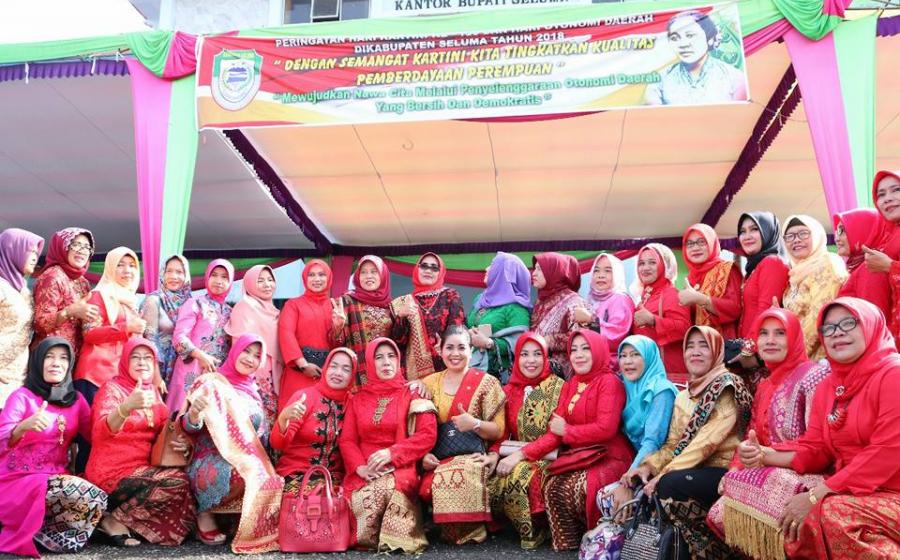 peringatan hari kartini kabupaten seluma 