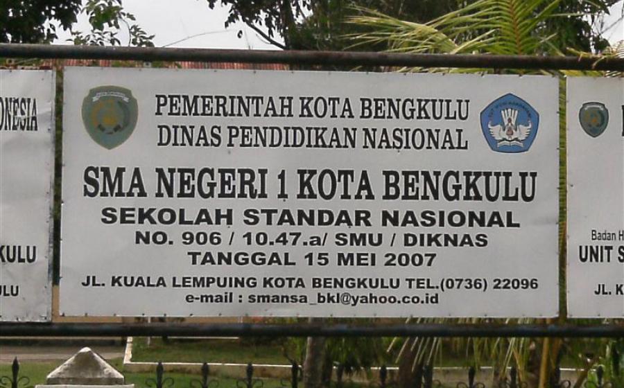 SMA N 1 Kota Bengkulu