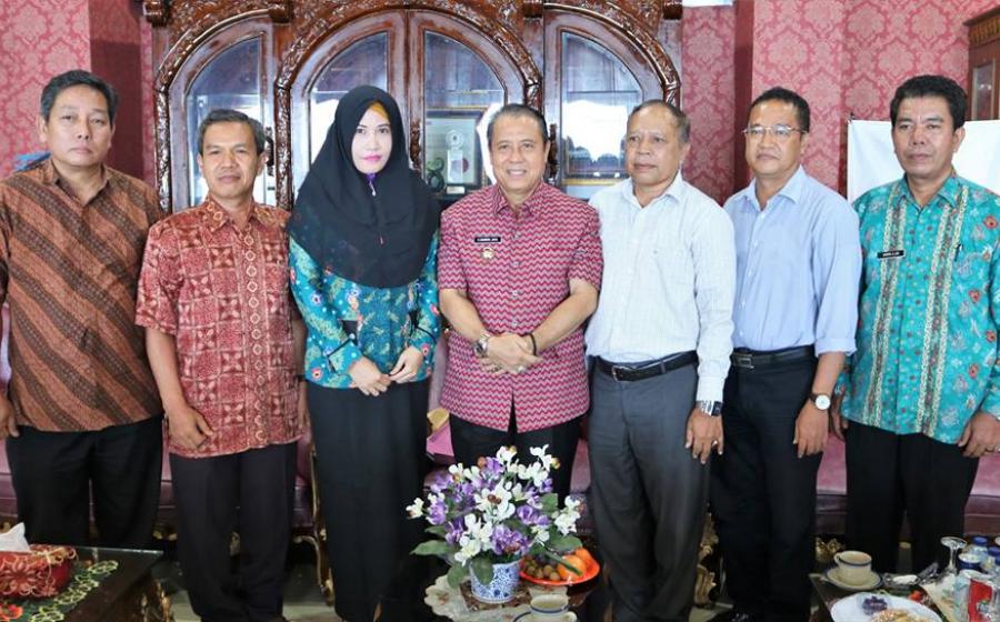 kunjungan Tim Pasca Sarjana Universitas Prof. DR. Hazairin, SH (Unihaz) ke pemda Seluma