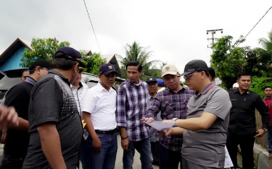 Plt Gubernur Tinjau Pembangunan Kab Kaur