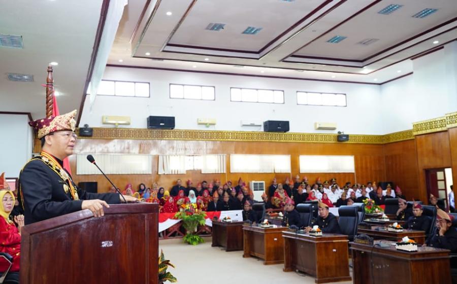 Plt Gubernur Hadiri Paripurna Hut Kabupaten Kaur