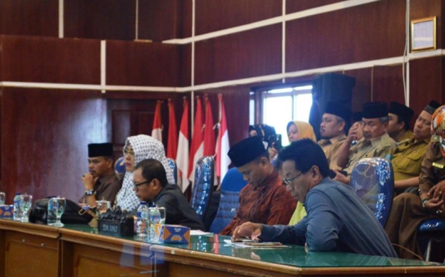 Rapat Paripurna Istimewa Digelar DPRD Kota Bengkulu