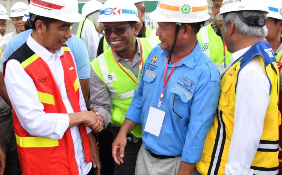 Presiden Tinjau Bendungan Passeloreng