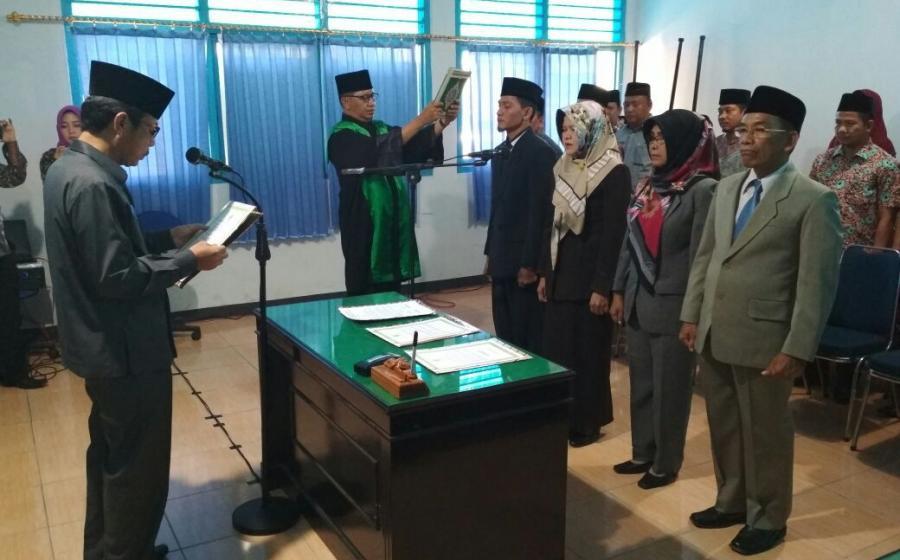 Empat Auditor Inspektorat Dilantik