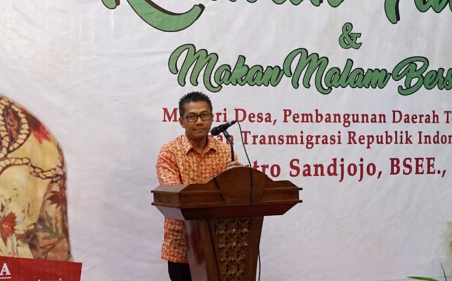 Sambutan Direktur Jendral Pembangunan Daerah Tertinggal(Dirjen PDT) Samsul Widodo