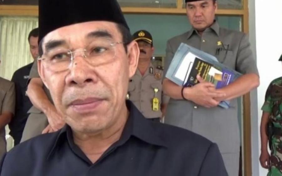 Bupati Rejang Lebong Ahmad Hijazi