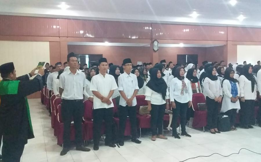 Pelantikan Pengwas TPS se Kecamtan Selebar