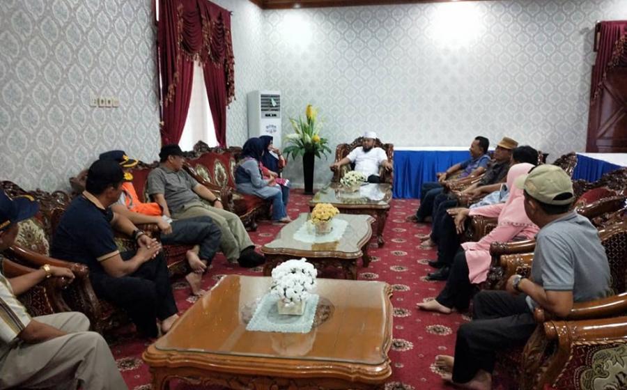 Walikota melakukan pertemuan  sejumlah kepala Organisasi Perangkat Daerah (OPD) terkait penanganan pasca kebakaran Pasar Minggu