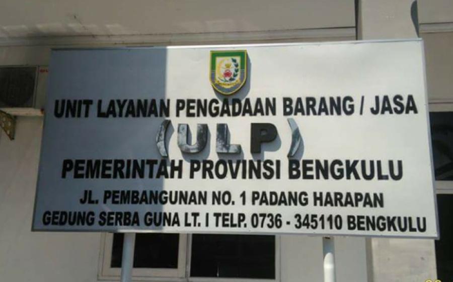 ULP Pokja Provinsi Bengkulu