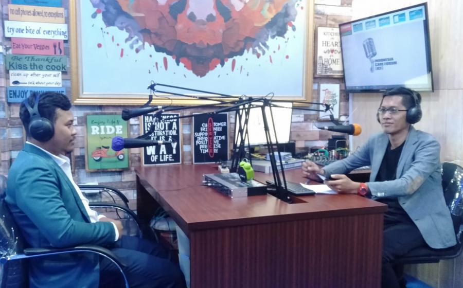 Pengurus Pusat IPNU Abdul Baary Dalam Podcast ICF TV Channel