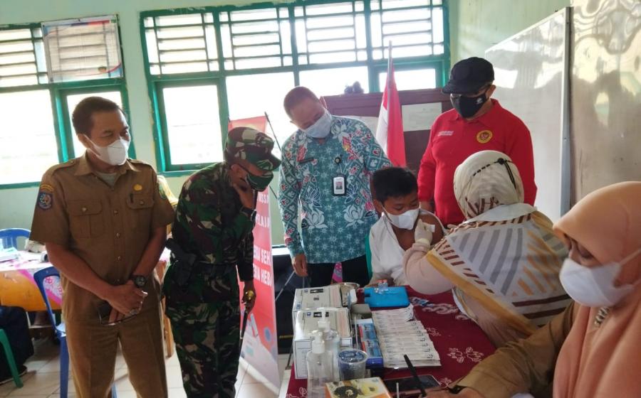 Gelar Vaksinasi Dosis 2 Bagi Pelajar dan Masyarakat (Door to Door) di Bengkulu
