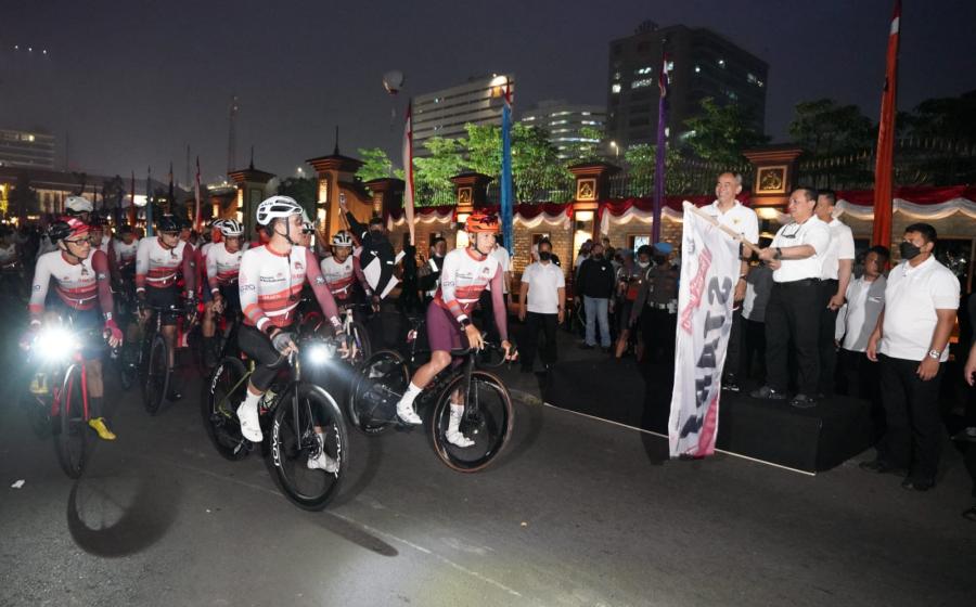 Kapolri Lepas Gowes Sejauh 508 Km 