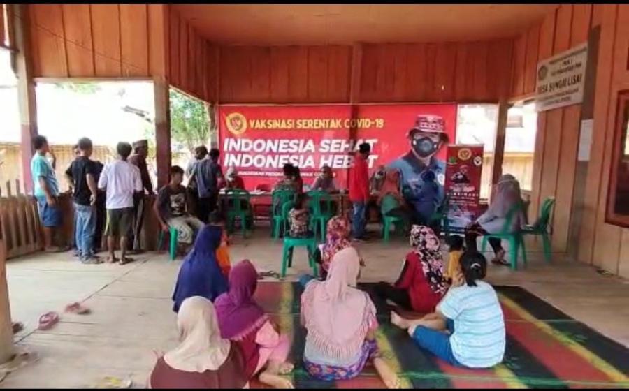 Vaksinasi Binda Bengkulu Menjangkau Hingga Daerah 4T