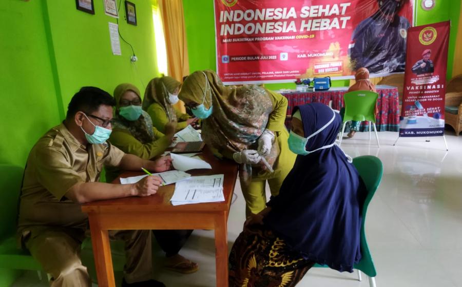 Binda Bengkulu Gelar Vaksinasi Serentak di Seluruh Kabupaten dan Kota