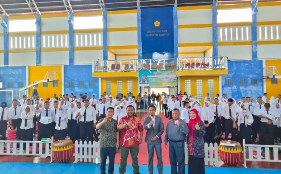 Cegah Radikalisme, Kasatgaswil Bengkulu Densus 88 AT Sosialisasi Kepada Mahasiswa Baru Hukum Unib