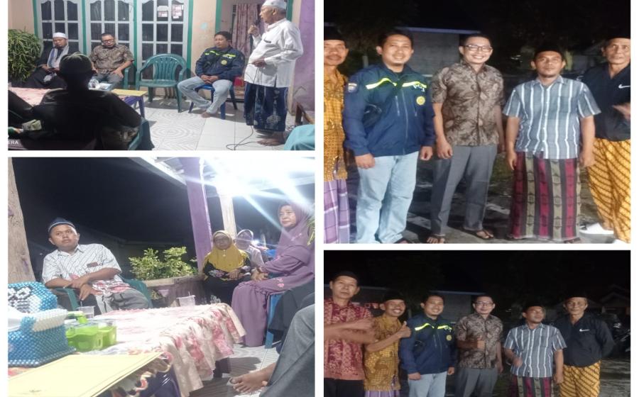 Membaur dengan Warga, Bhabinkamtibmas Polsek Muara Bangkahulu Ikuti Pengajian Rutin di Rumah RT