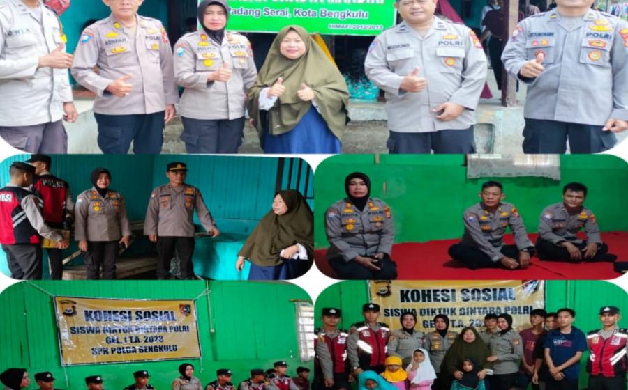 Sat Binmas Polresta Bengkulu Baksos di Panti Asuhan Swasta Mandiri