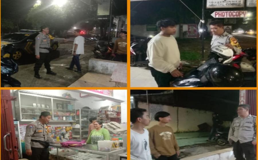 Patroli Dialogis, Polsek Gading Cempaka Sambang Fotocopy Berkah Sampaikan Imbaun Kamtibmas 