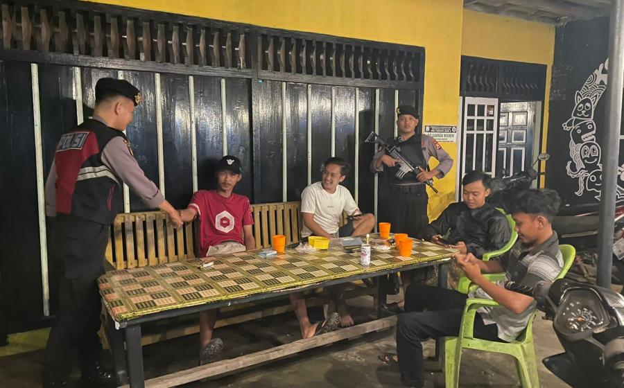 Dekatkan Diri dengan Masayrakat, Sat Samapta Polres Kaur Rutin Patroli Presisi