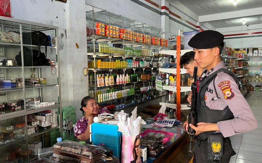 Guna menciptakan Situasi Kamtibmas yang Aman dan Tertib, Polsek Kaur Utara Laksanakan Sambang Kamtibmas 
