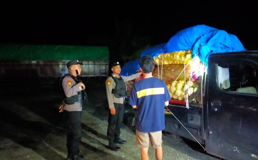 Tingaktan Pengawasan Kamtibmas, Polsek Nasal Melaksanakan Patroli KRYD 