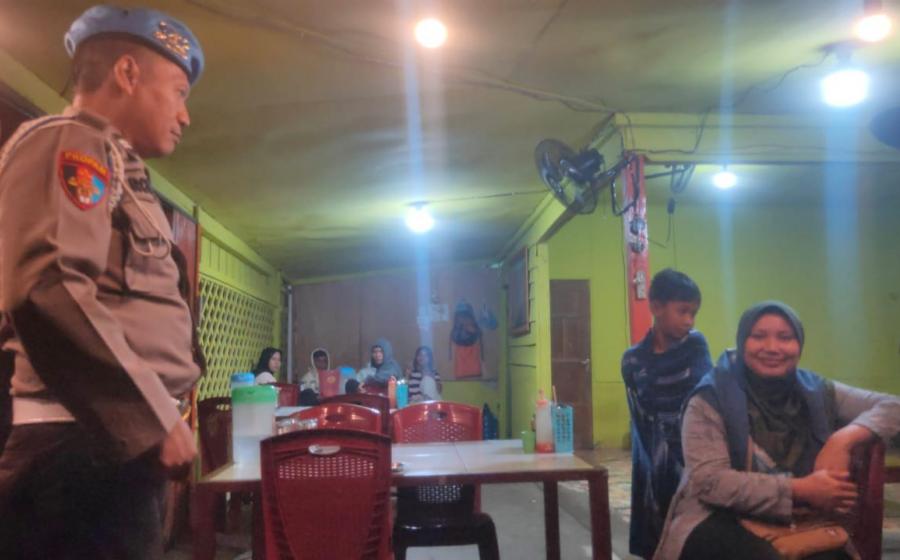 Jaga Kamtibmas, Polsek Giri Mulya Melaksanakan Patroli Dialogis